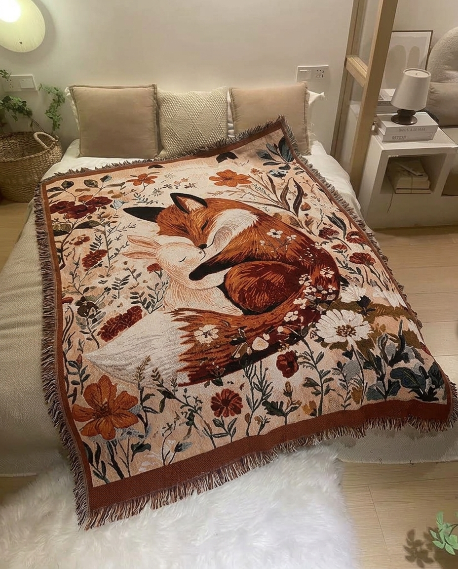 Woodland Embrace™ Jacquard Decor Throw