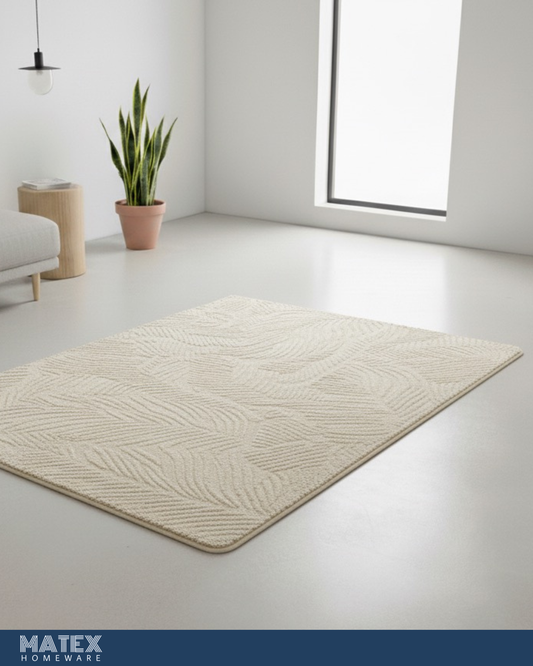 Decorative Leaf Rug - 60x100 cm