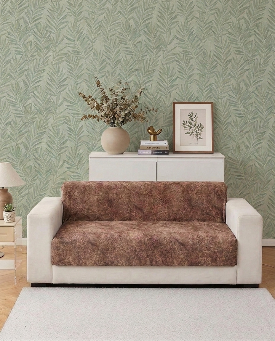 SofaLuxe™ – Mocha Earth Sofa Cover
