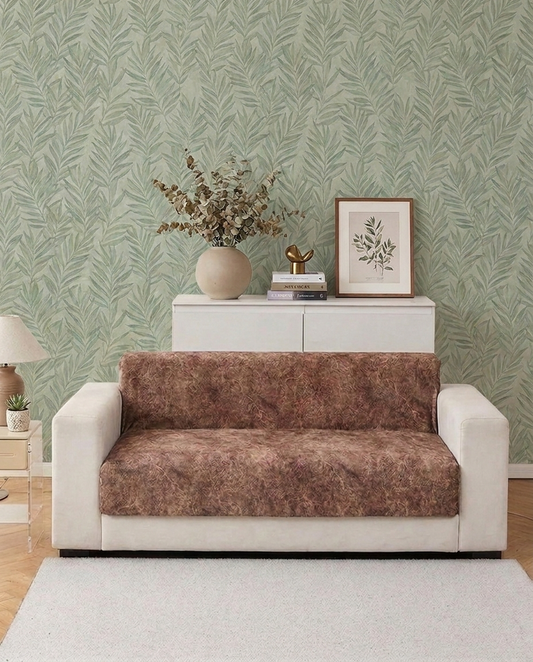 SofaLuxe™ – Mocha Earth Sofa Cover