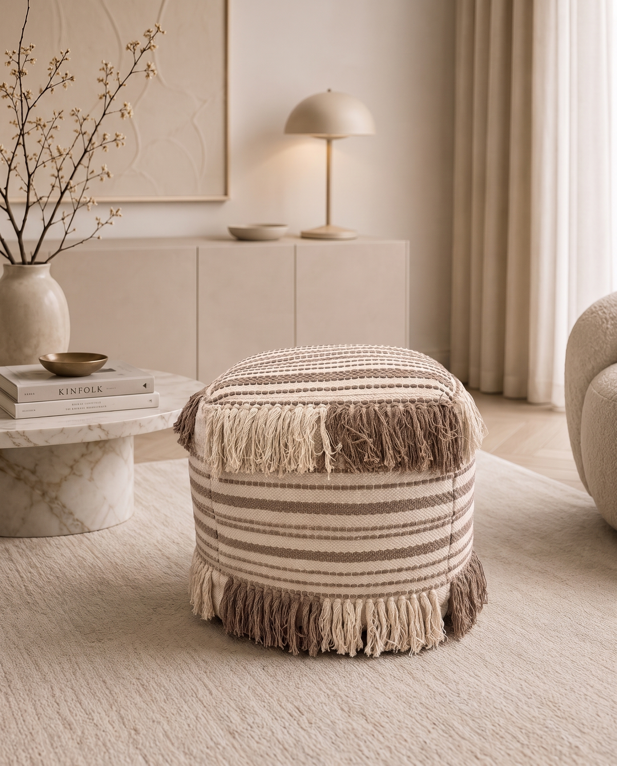 Nomad Fringe Pouf