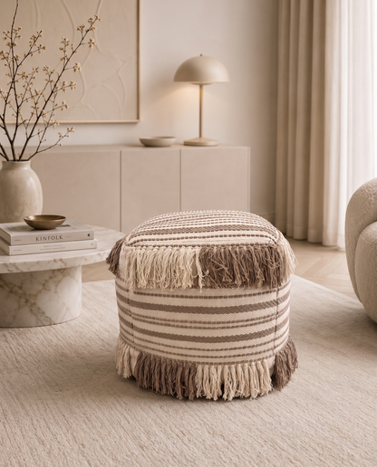 Nomad Fringe Pouf