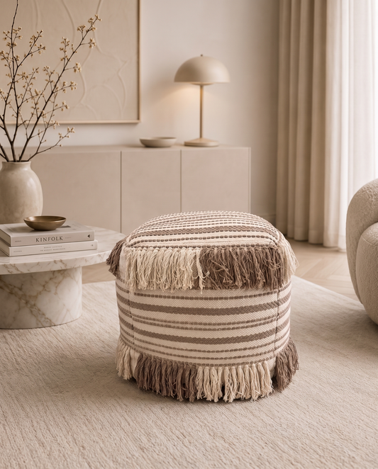 Nomad Fringe Pouf