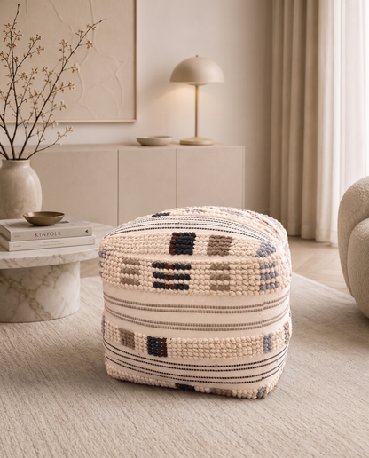 Atlas Mosaic Pouf