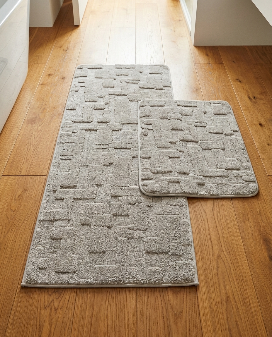 Rabbit Fur Rug (2pcs)