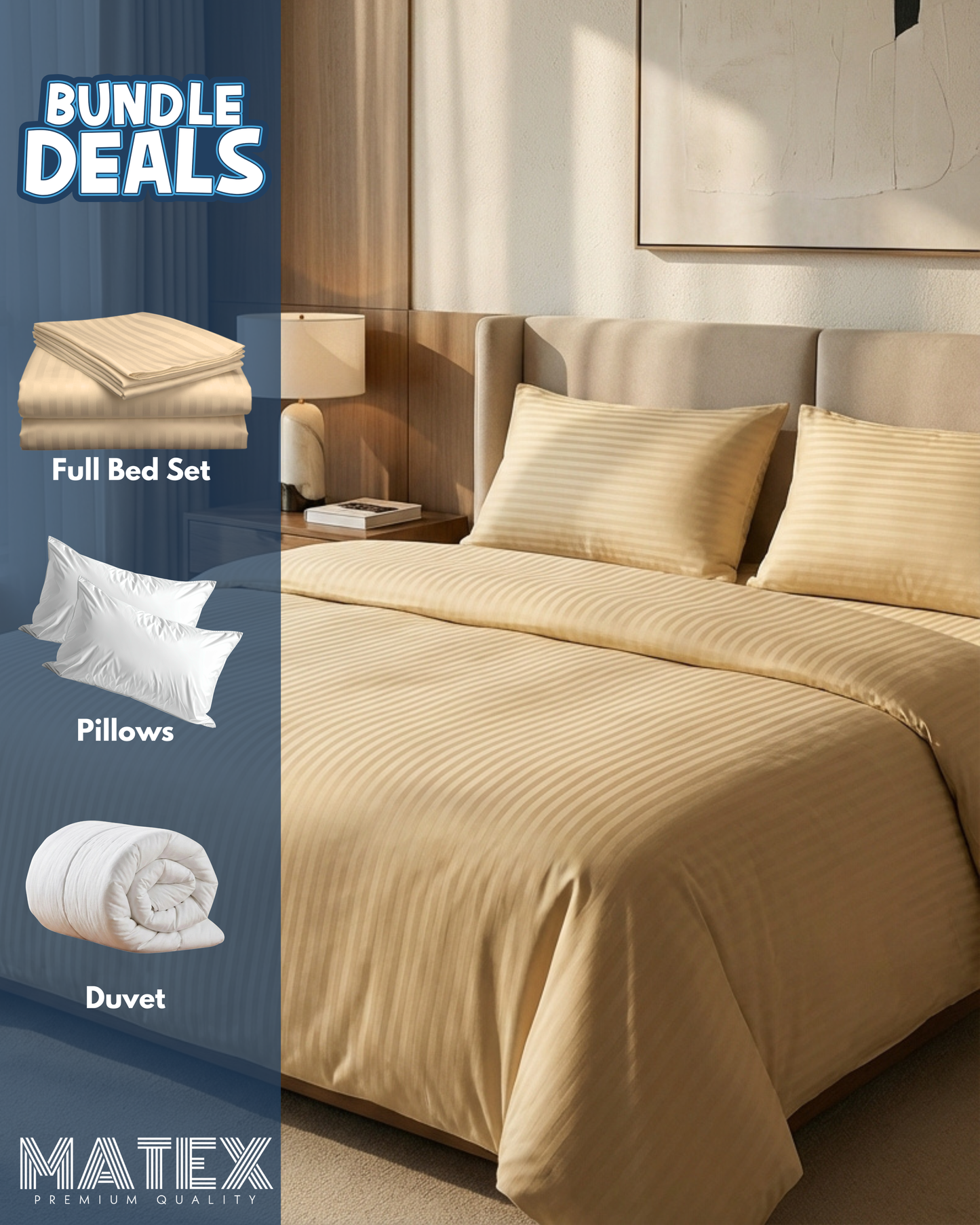 Bundle “Hotel Comfort” Offer Bed Set