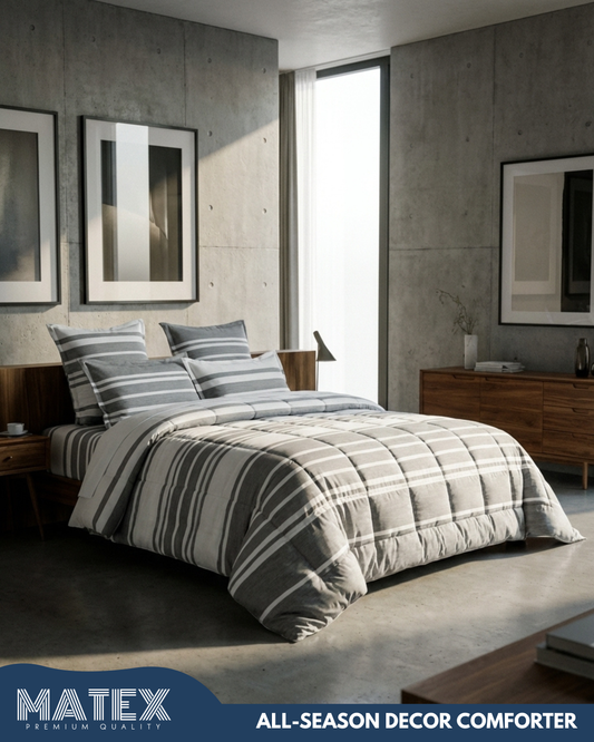 Grey CozyBed UltraSoft Comforter Set