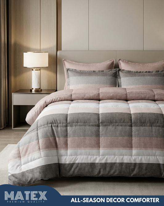 Neat Brown UltraSoft Comforter Set