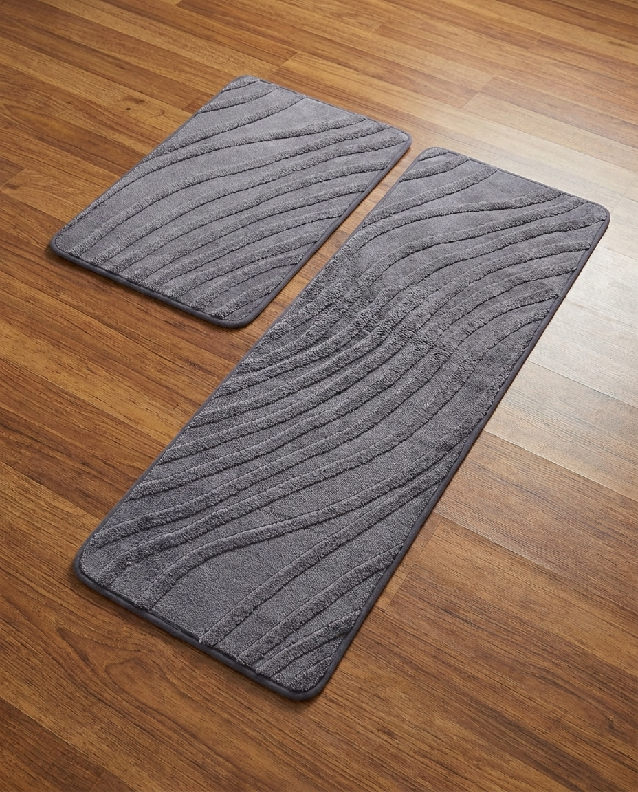 Rabbit Fur DecorLine Rug (2pcs)