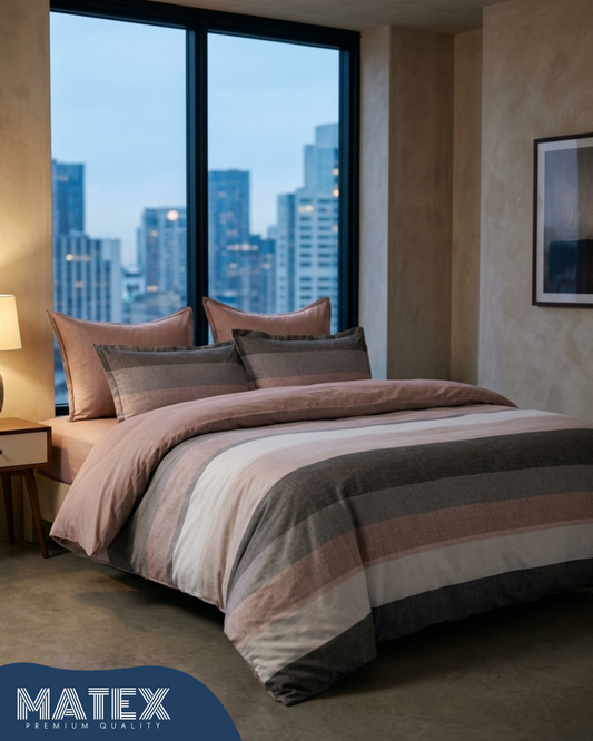 Neat Brown UltraSoft Bed set