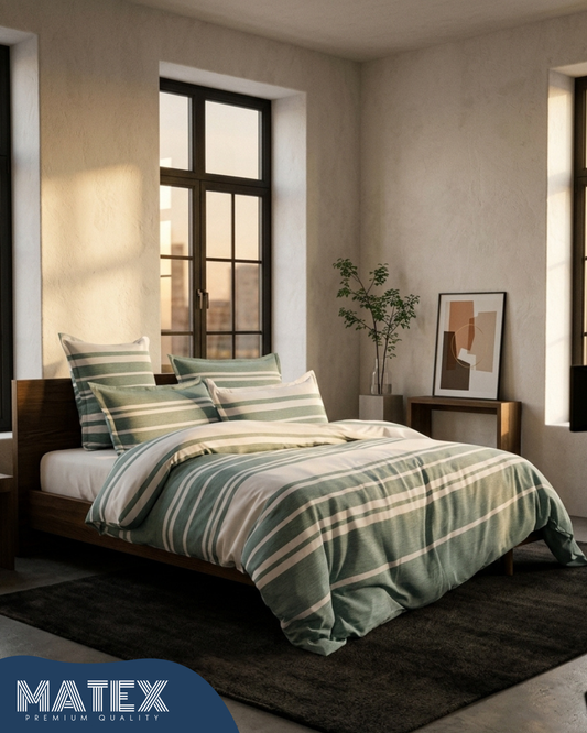 Double size Mint CozyBed Bed set 130 GSM (4 pcs)