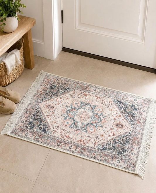Blush Heritage Decorative Rug 85x50cm