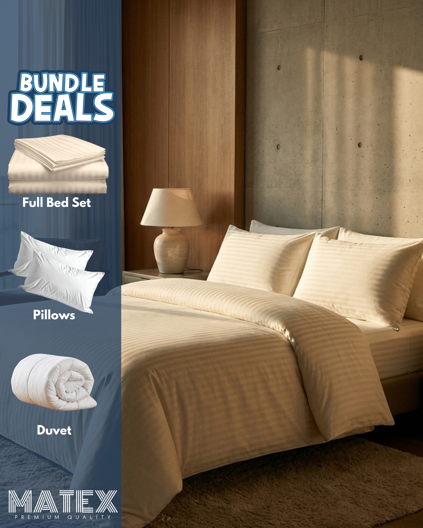 Bundle “Hotel Comfort” Offer Bed Set