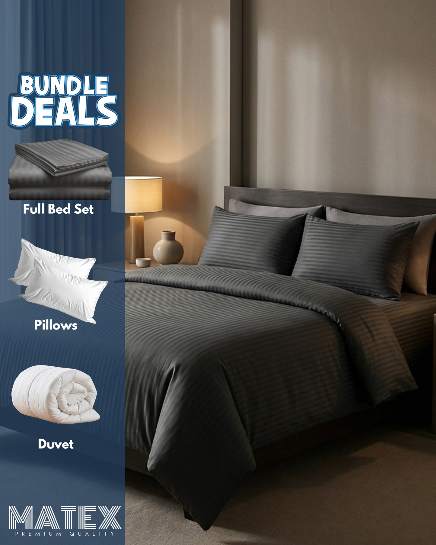 Bundle “Hotel Comfort” Offer Bed Set