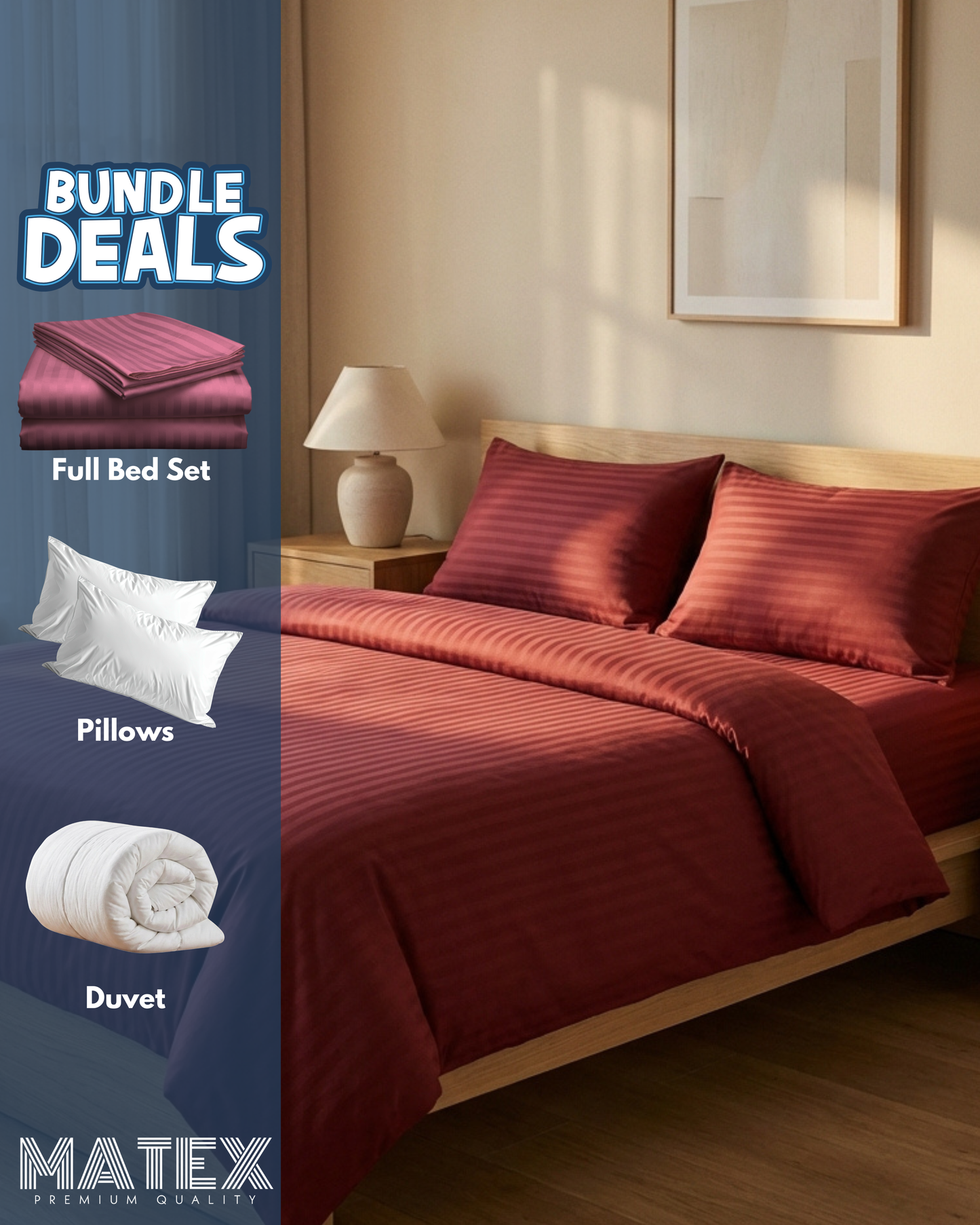 Bundle “Hotel Comfort” Offer Bed Set