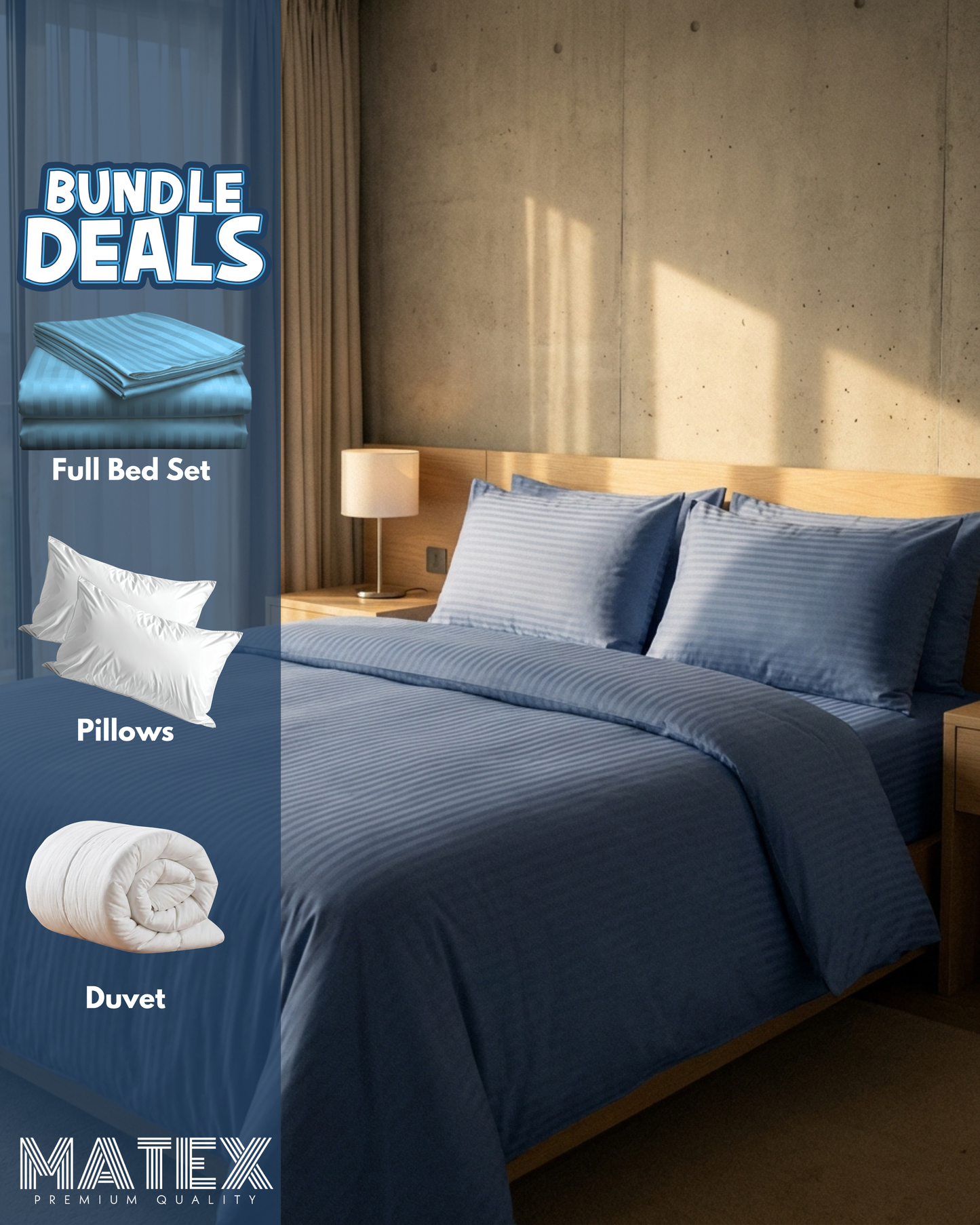 Bundle “Hotel Comfort” Offer Bed Set