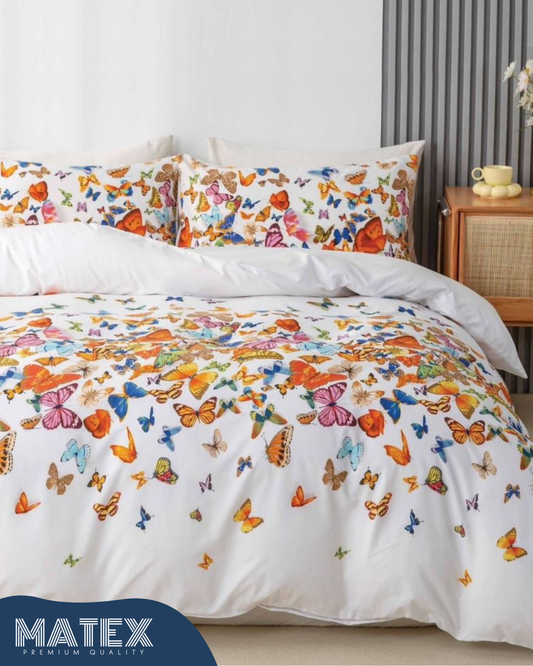 Single size Mariposa Bed set 130 GSM (3 pcs)