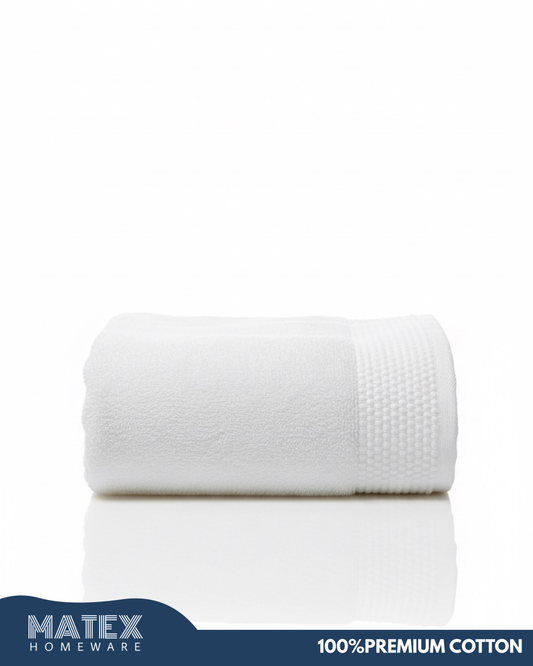 HAYA Medium Premium Cotton White 50x90cm Towel