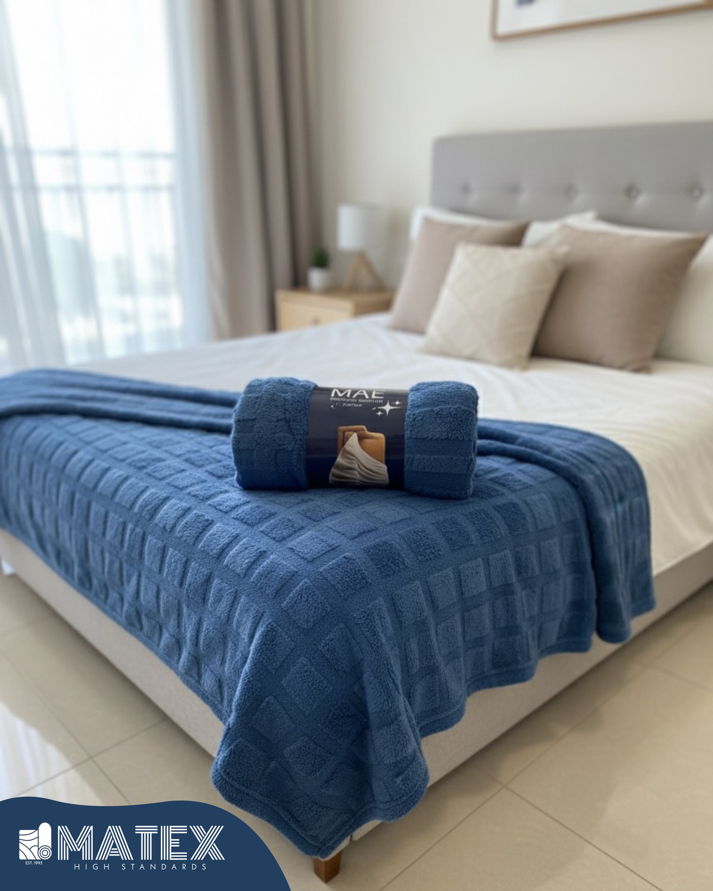 MATEX® VelourPlush Cozy Blanket