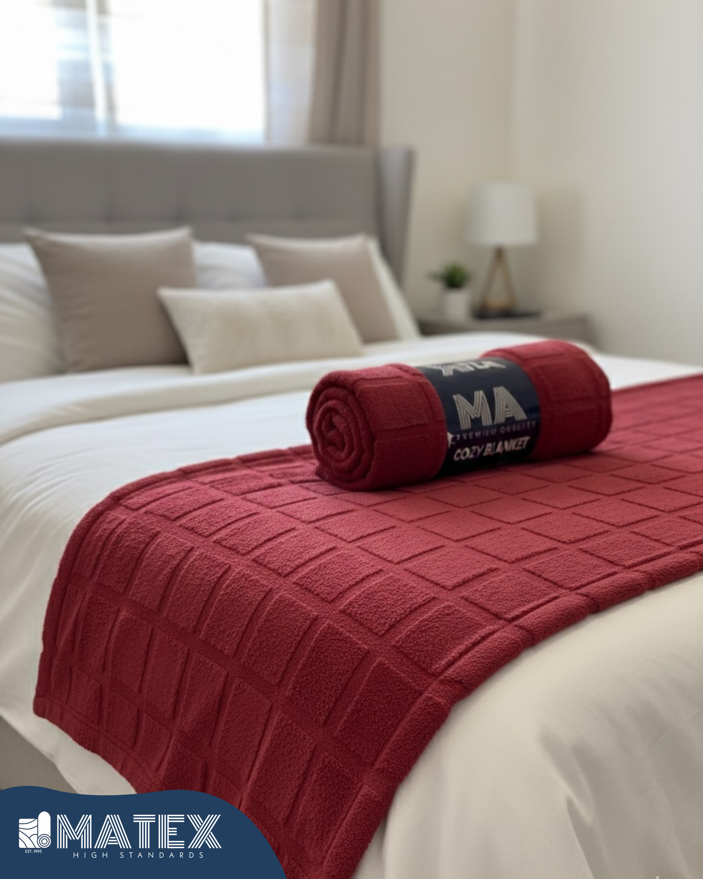MATEX® VelourPlush Cozy Blanket