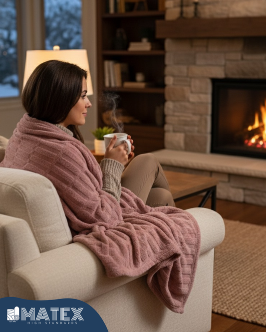MATEX® VelourPlush Cozy Blanket