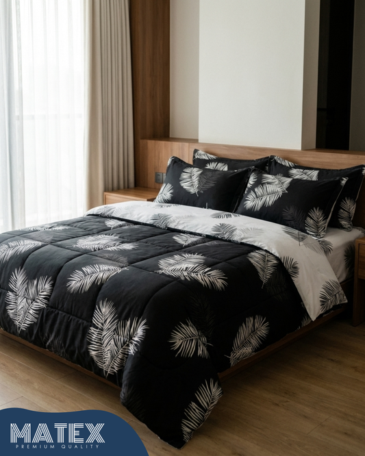 Black Feather UltraSoft Comforter Set
