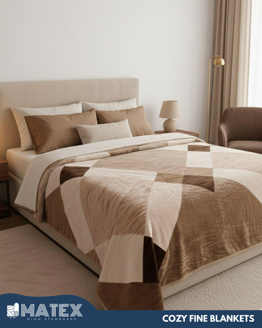 Blanket BeigeTheme Luxe Blanket