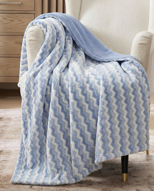 Powder Blue CozyWave™ Blanket