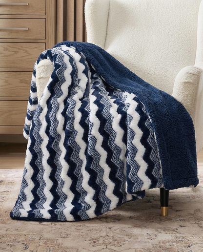 Midnight Navy CozyWave™ Blanket