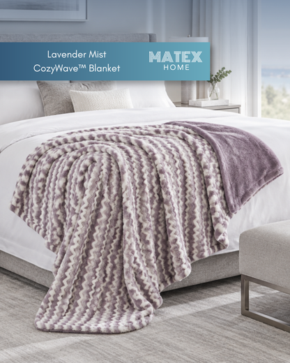 Lavender Mist CozyWave™ Blanket