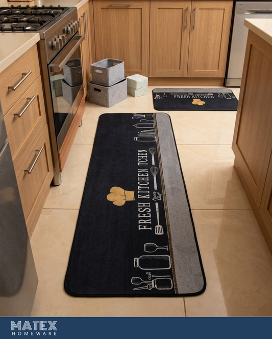Chef’s Touch Kitchen Rug Set (2pcs)