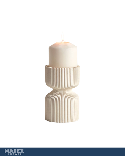 Resin Elephant Pillar Candleholder