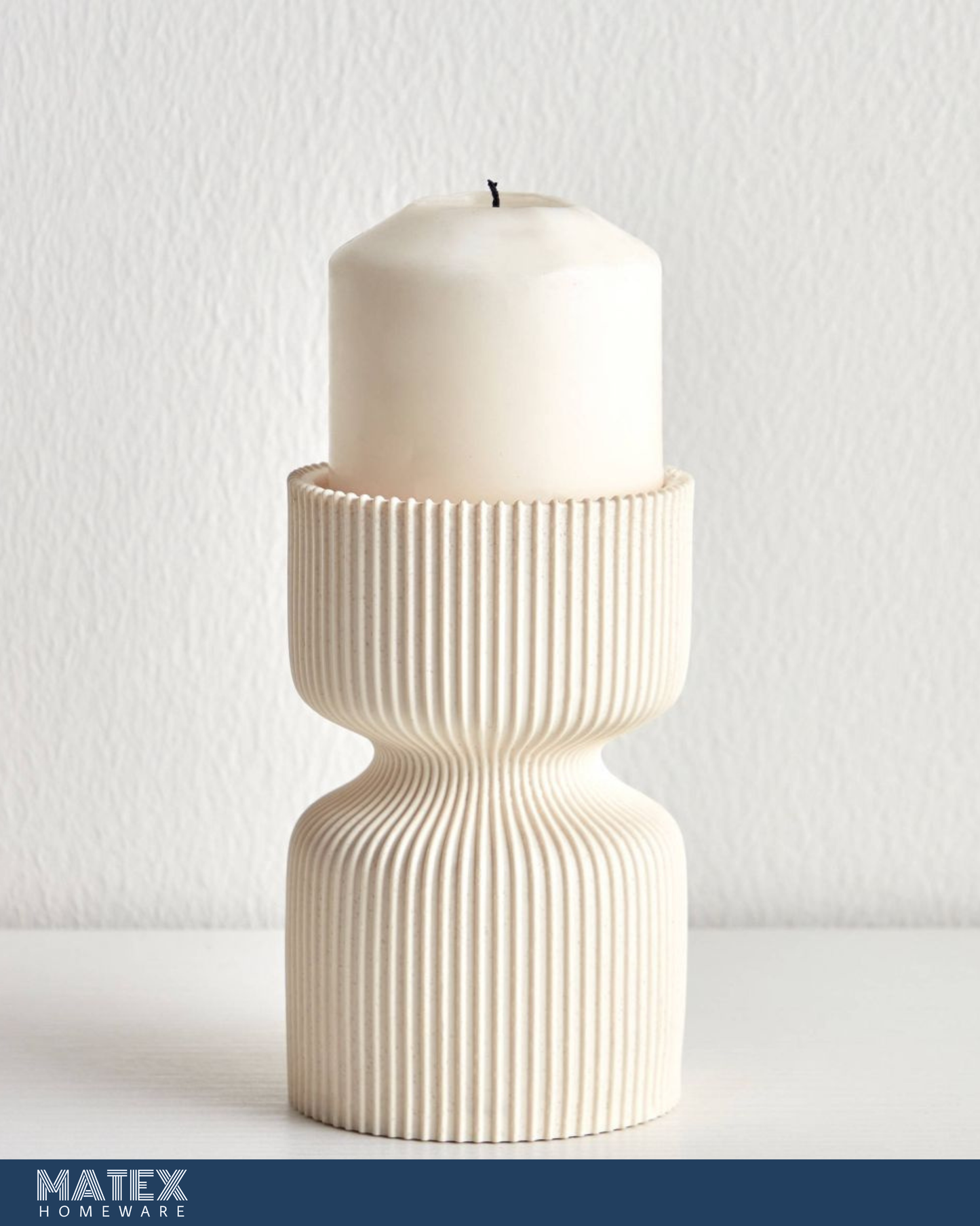 Resin Elephant Pillar Candleholder