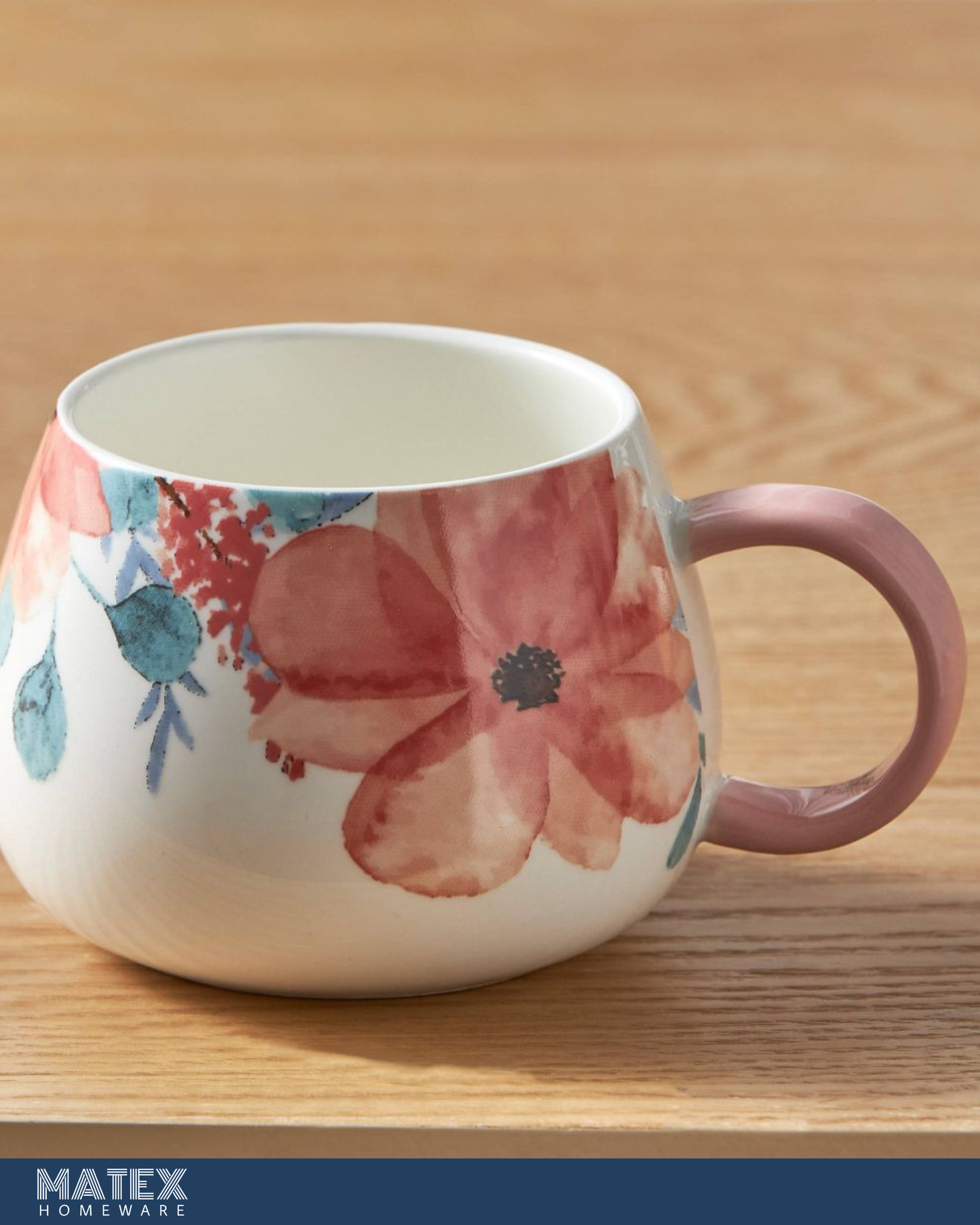 Floral Ceramic mug 370ml