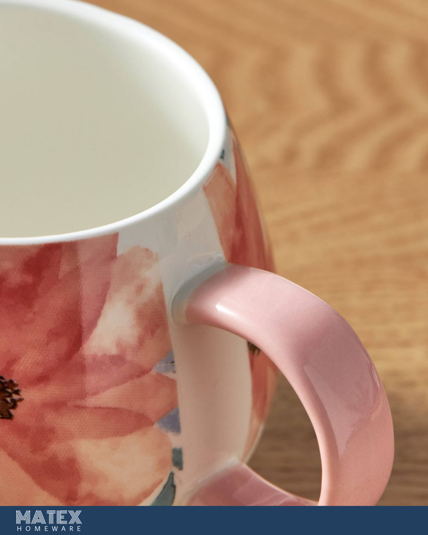 Floral Ceramic mug 370ml