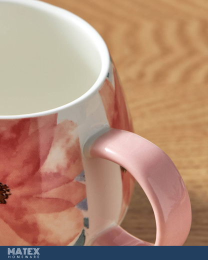 Floral Ceramic mug 370ml