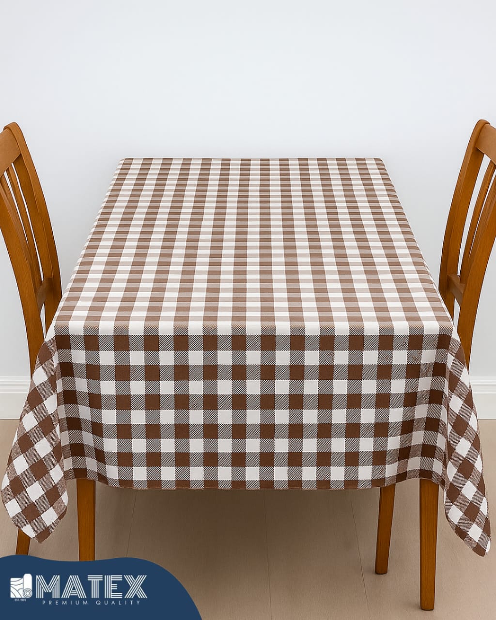 Vinyl Checkered Tablecloth for Rectangle Table