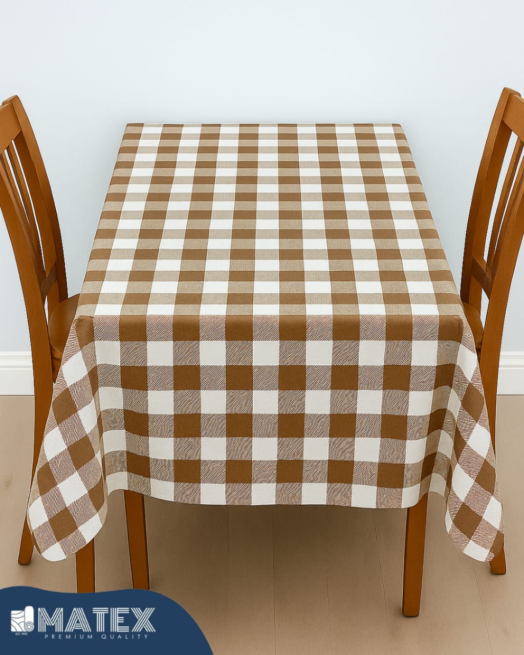 Vinyl Checkered Tablecloth for Rectangle Table