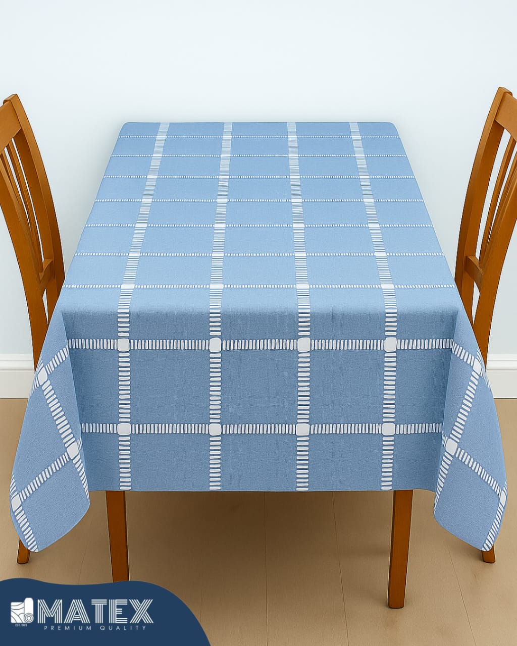 Vinyl Checkered Tablecloth for Rectangle Table