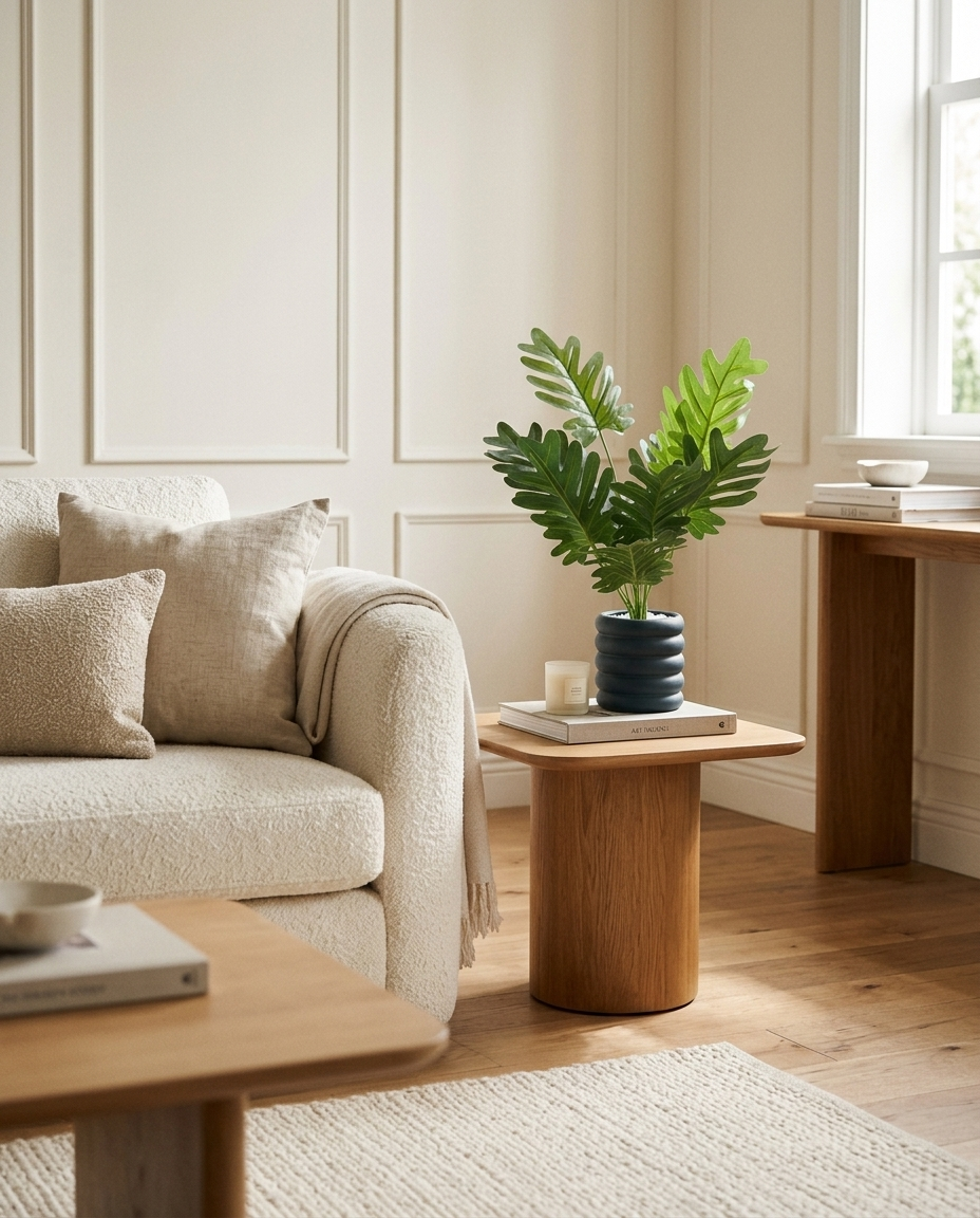 Verdant Canopy Pot in a living room