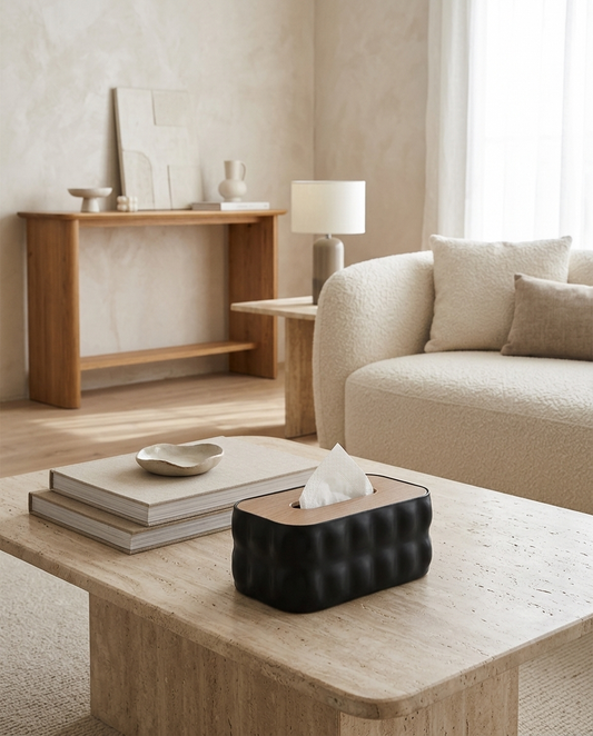 BubbleForm Tissue Carrier in a living room